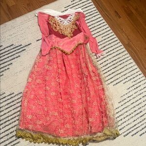 Pink and Gold Princess Costume for Kids